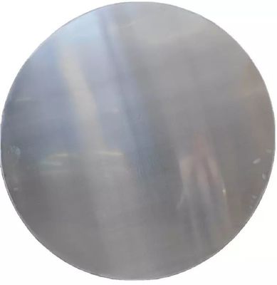 0.18mm-2.5mm Circle Polished Stainless Steel Sheet AISI EN GB Natural Color