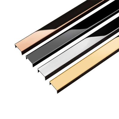 Decoration Stainless Steel Profile Wall 1.0m-6.0m Customized Cutting
