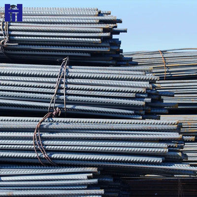 HRB400 Deformed Steel Rebar Iron Rods 12m For Construction