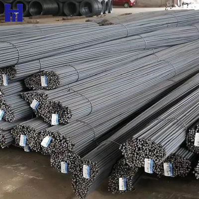 HRB400 Deformed Steel Rebar Iron Rods 12m For Construction