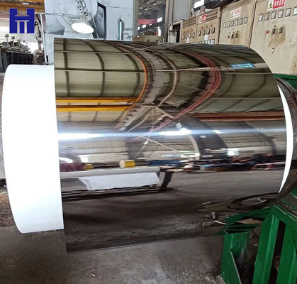 Ba Hairline Mirror SS Coil 201 2b Stainless Steel Strip 0.1mm