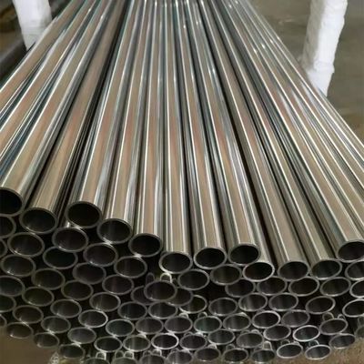 Polished 304 Seamless Steel Pipe Customized JIS Standard