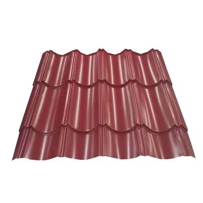 Zinc Metal Roofing Sheet 0.3mm For Building Material Corrugated Steel Coil 1000mm