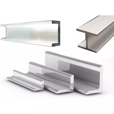 Q235 Q235B Q345 Stainless Steel Profile 0.8mm-5.8mm Customized Glass Railing