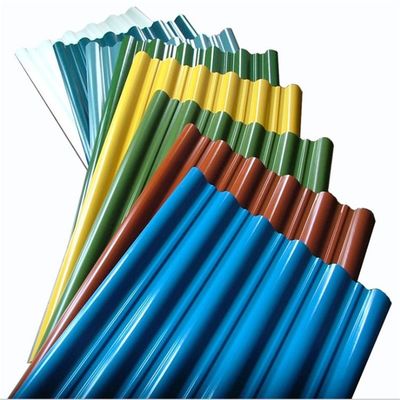 HRB60 HRB60-85 Colored Corrugated Metal Panels HRB85-95 Regular Spangle 762-1200 Mm