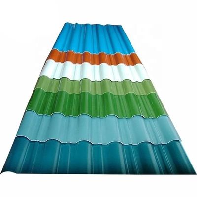 Zinc Metal Roofing Sheet 0.3mm For Building Material Corrugated Steel Coil 1000mm